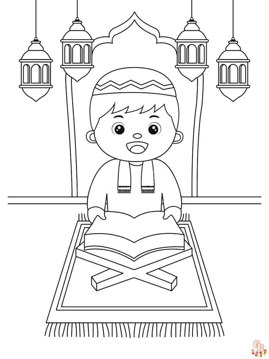 ramadan coloring worksheets