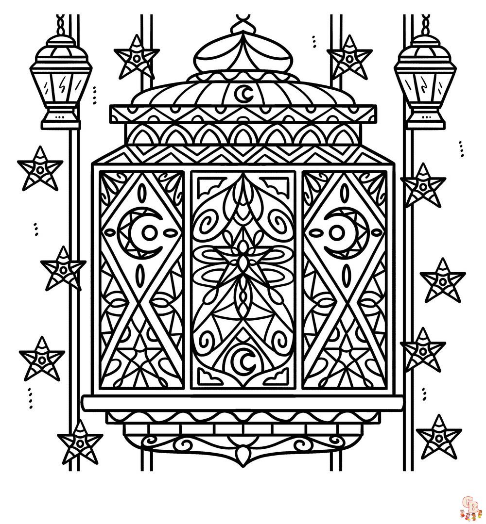 ramadan colouring pictures