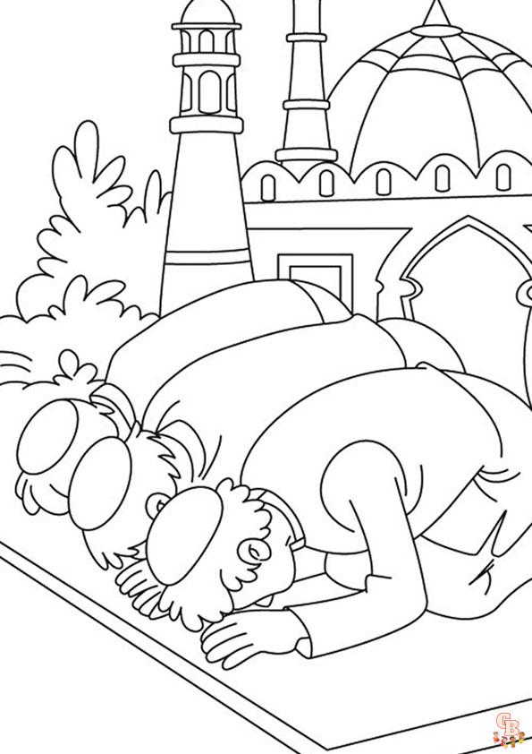 ramadan kareem coloring pages