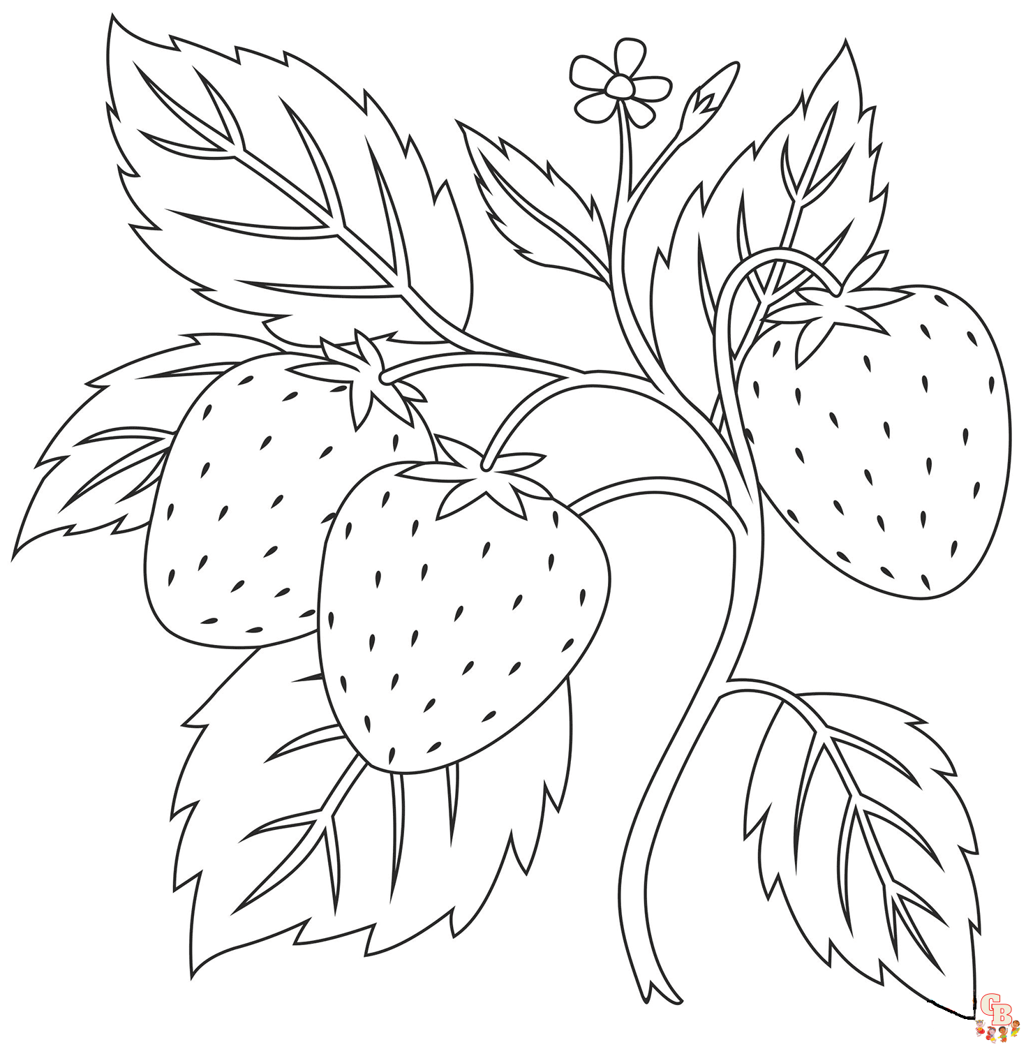 stawberry coloring pages 1 1