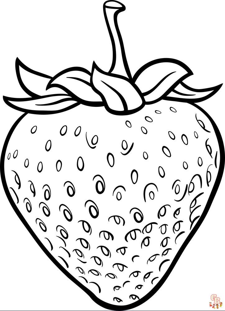 stawberry coloring pages 2 1