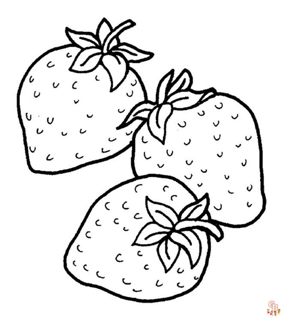 stawberry coloring pages 3 1