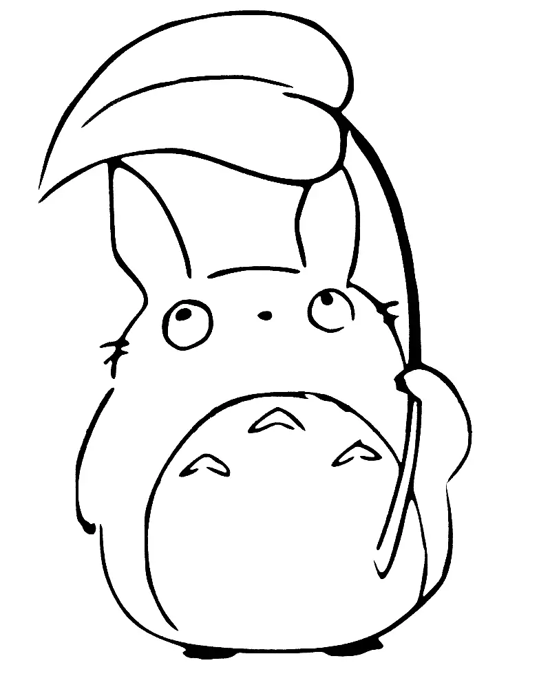 totoro coloring pages 2