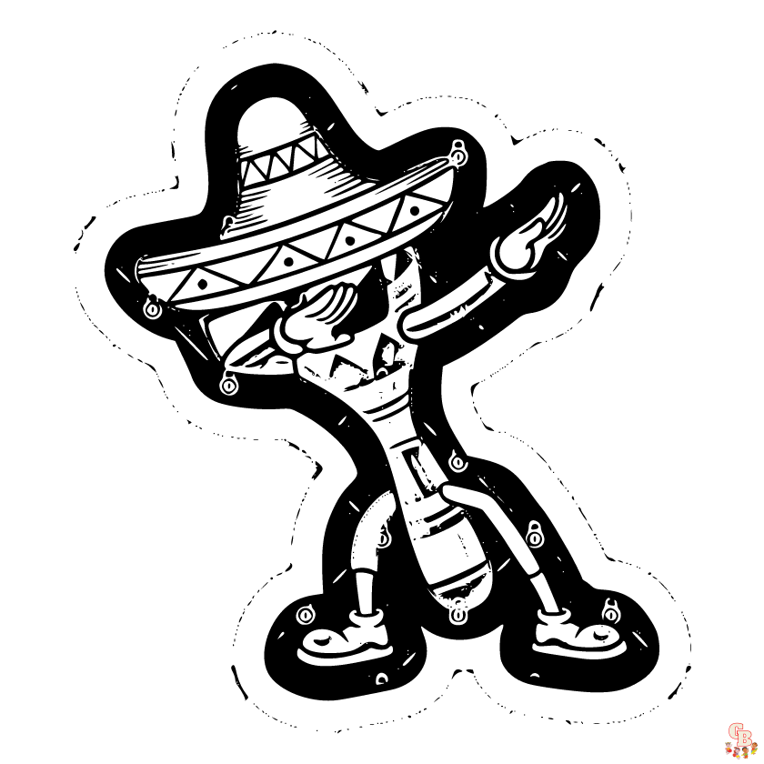 Cinco de Mayo coloring pages 11