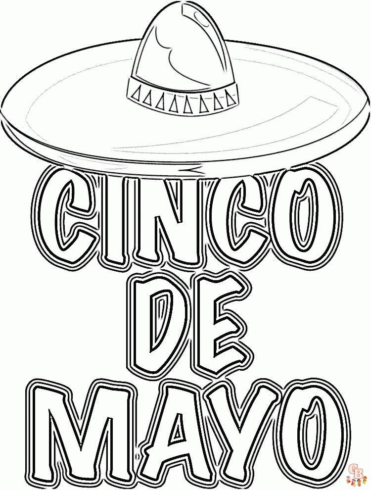 Cinco de Mayo coloring pages 14