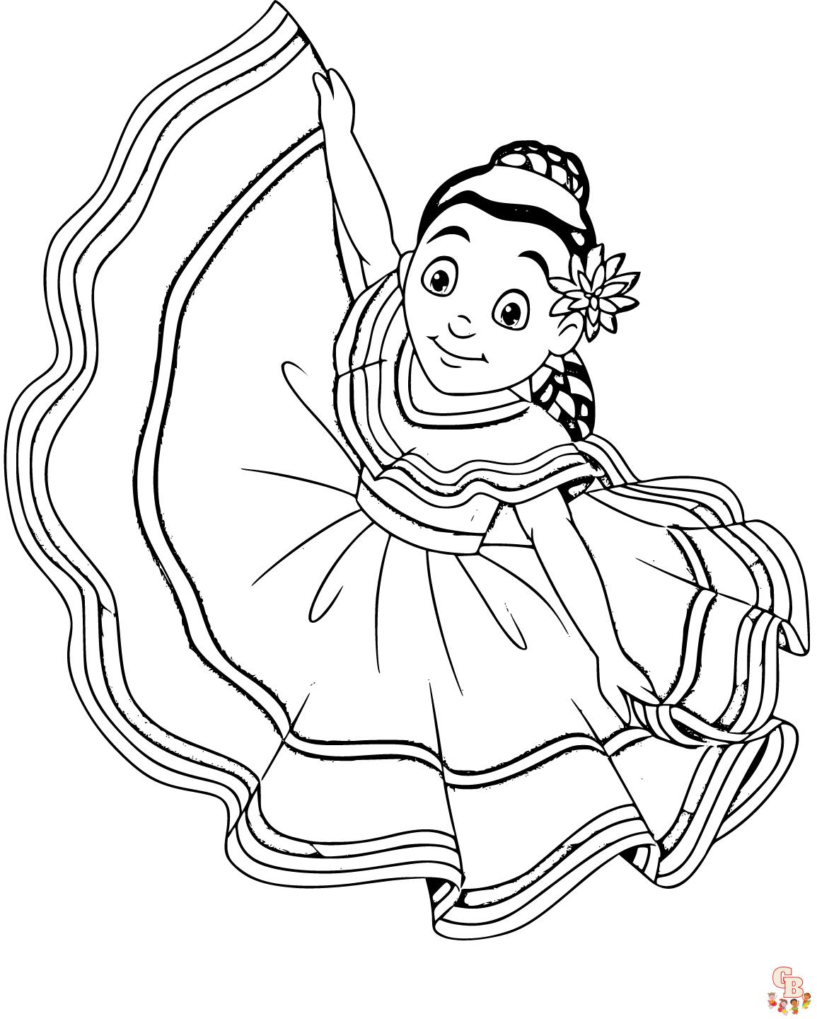 Cinco de Mayo coloring pages 17