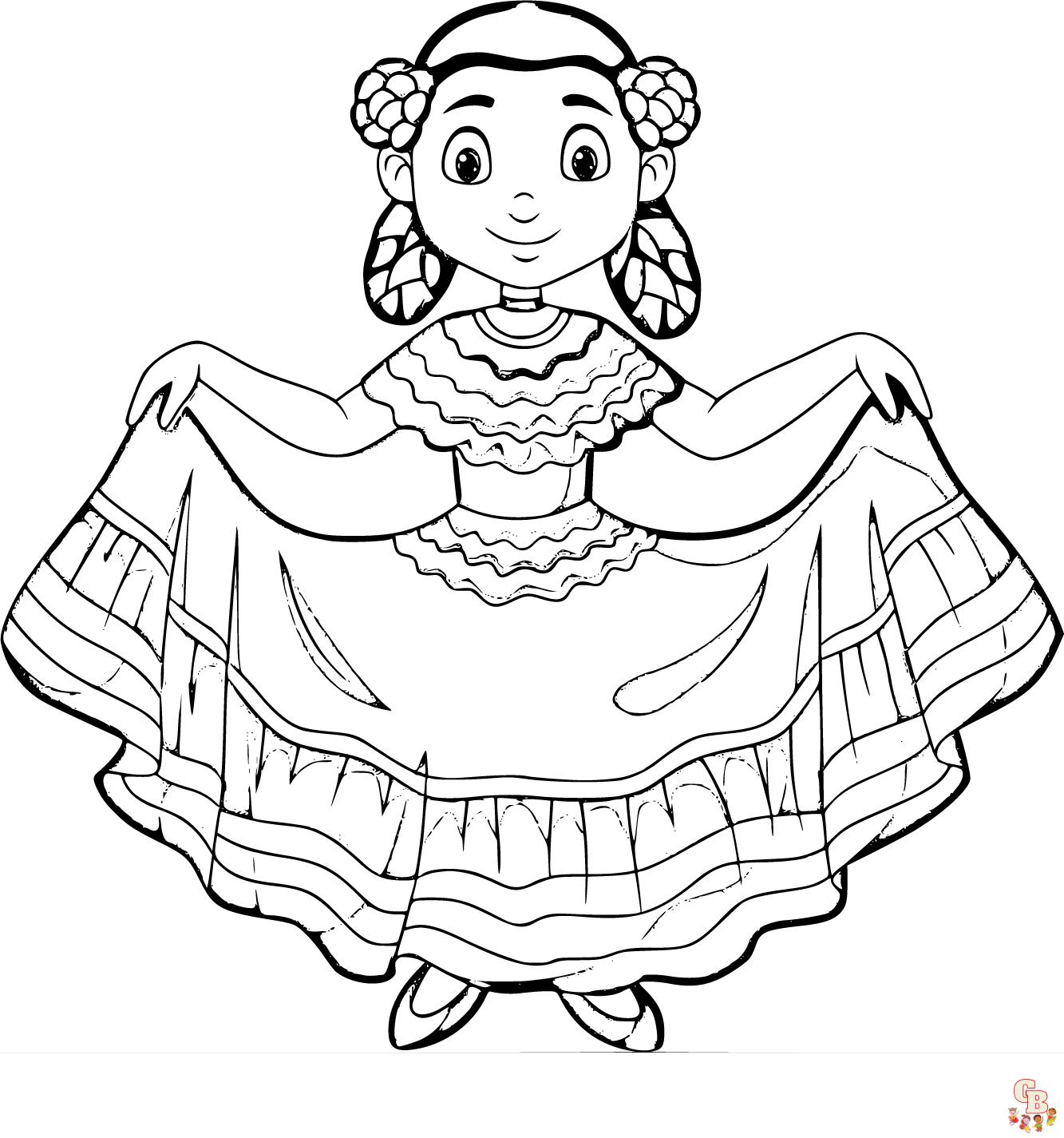 Cinco de Mayo coloring pages 18