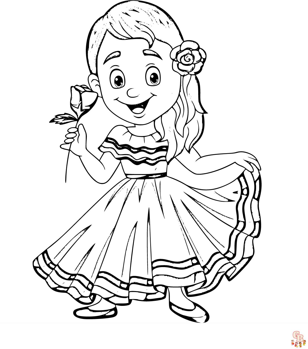 Cinco de Mayo coloring pages 19