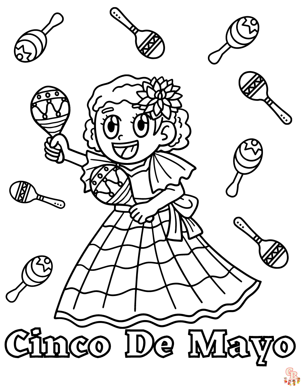 Cinco de Mayo coloring pages 24