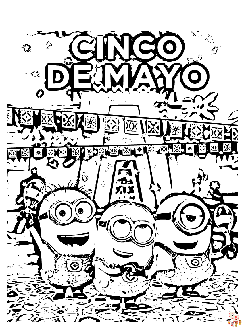 Cinco de Mayo coloring pages 25