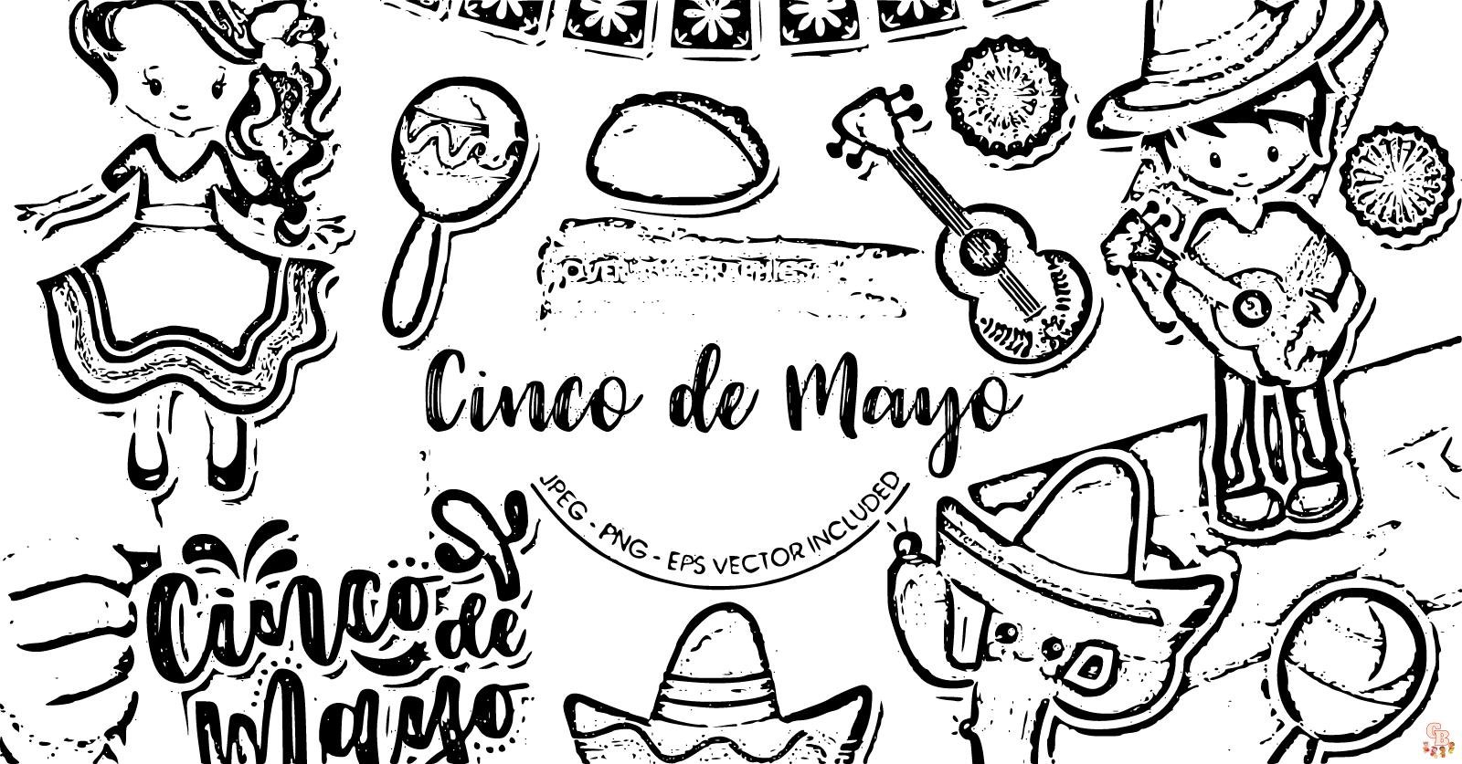 Cinco de Mayo coloring pages 26