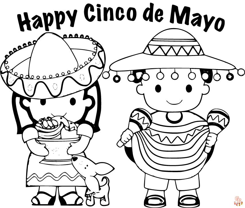 Cinco de Mayo coloring pages 29