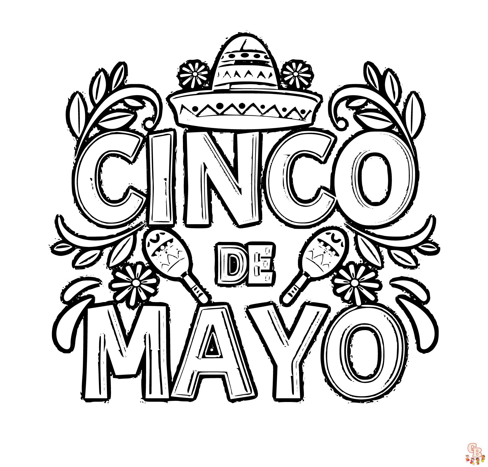 Cinco de Mayo coloring pages 34