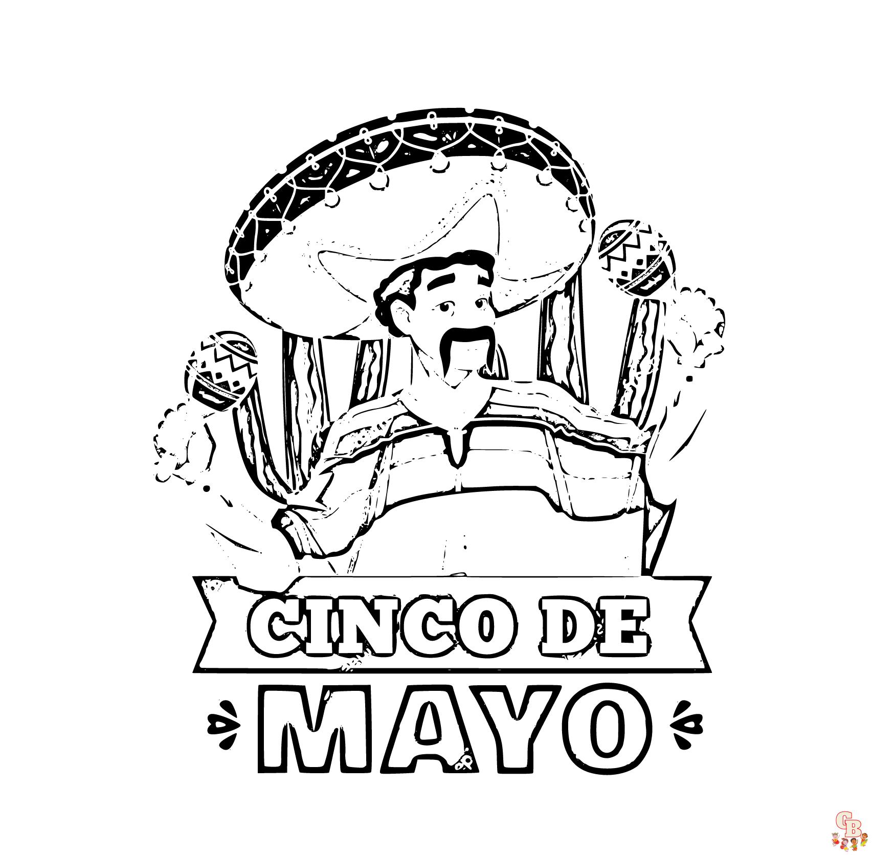 Cinco de Mayo coloring pages 36