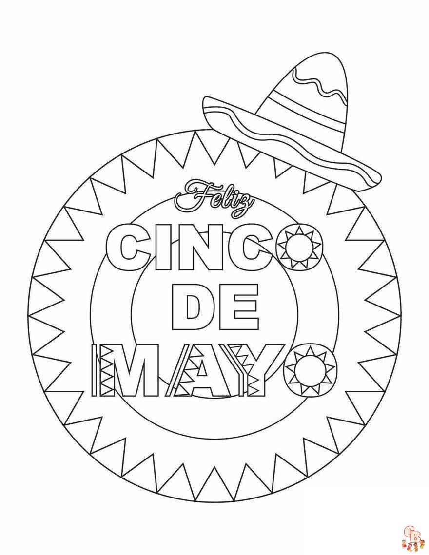 Cinco de Mayo coloring pages 41