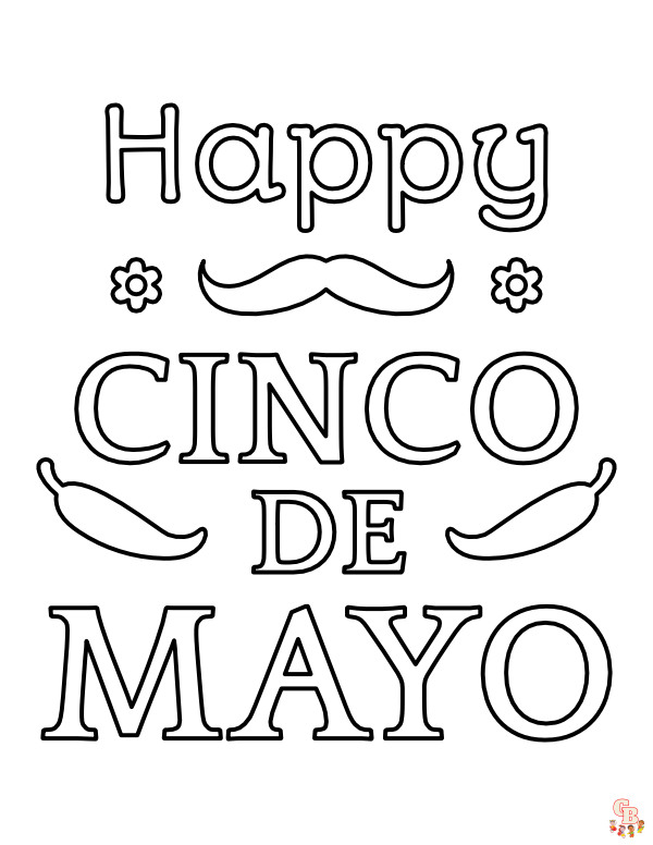 Cinco de Mayo coloring pages 51