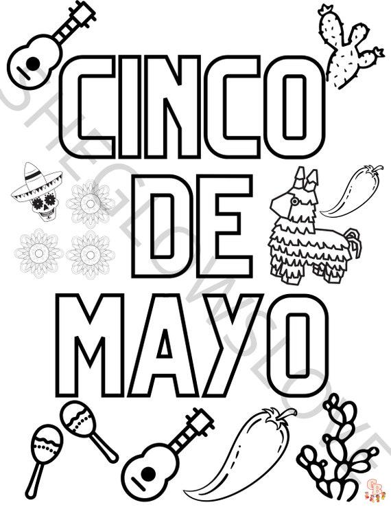 Cinco de Mayo coloring pages 55