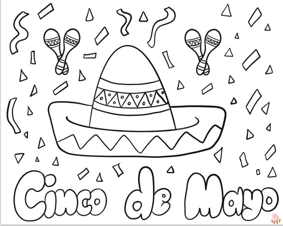 Cinco de Mayo coloring pages 56