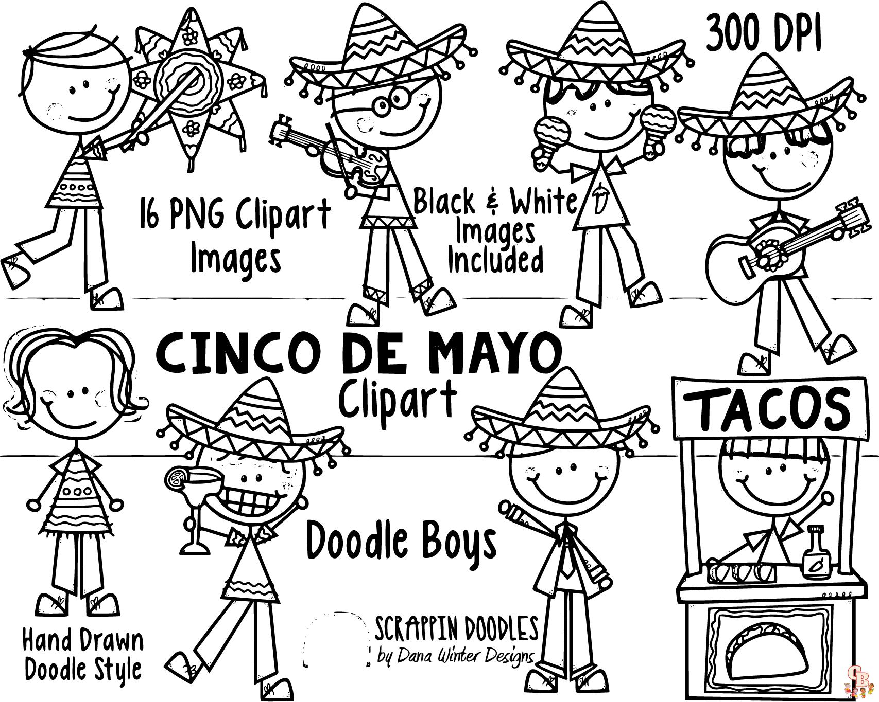 Cinco de Mayo coloring pages 59