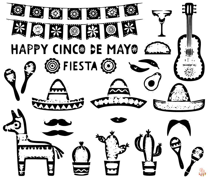 Cinco de Mayo coloring pages 60