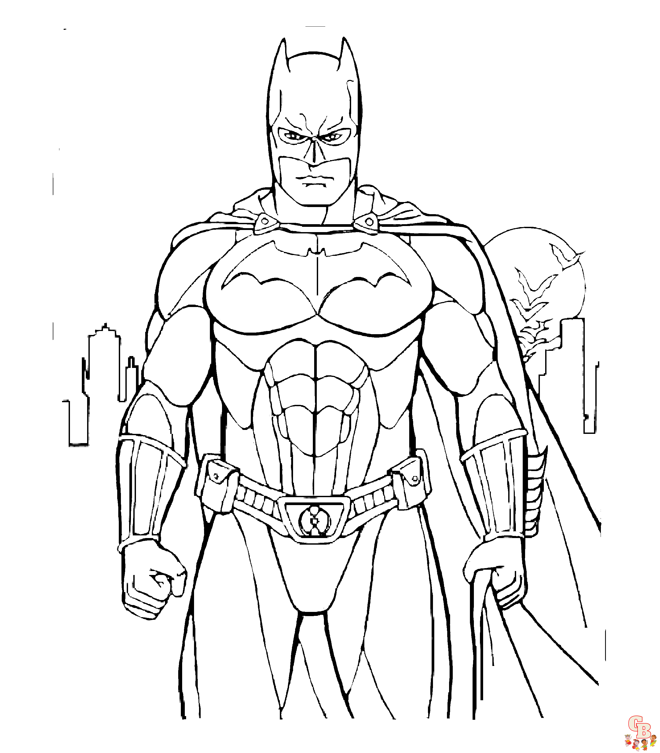 DC Coloring Pages 4