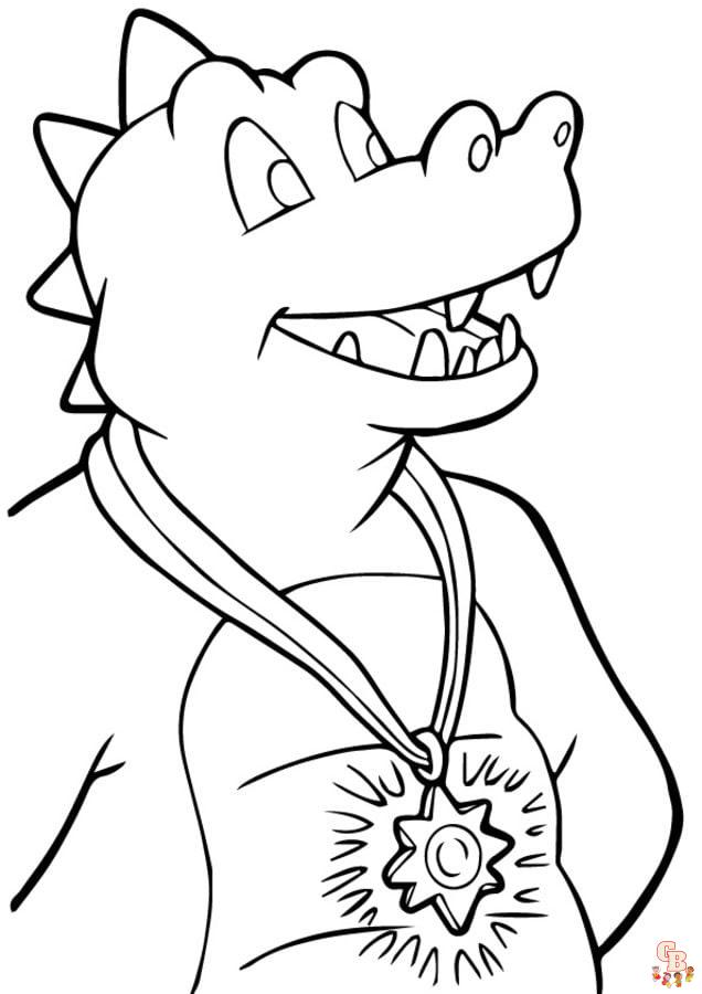 Dragon Tales Coloring Pages 5