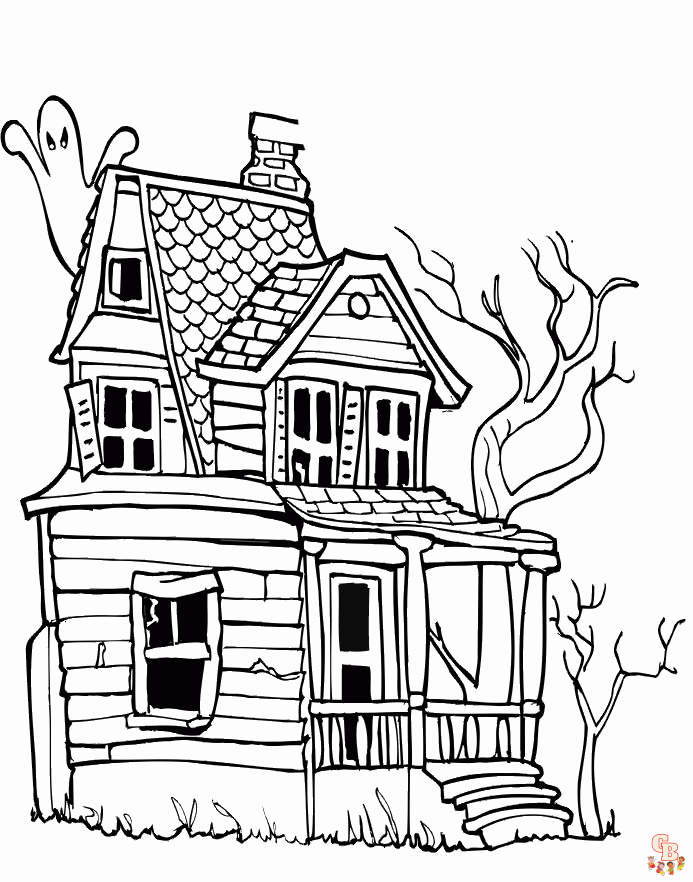 Monster House Coloring Pages 1