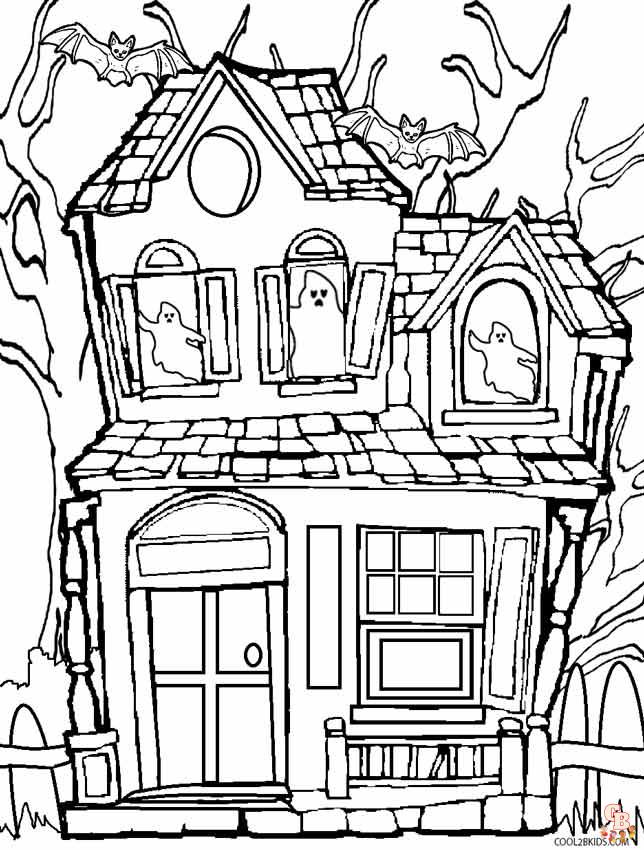 Monster House Coloring Pages 1