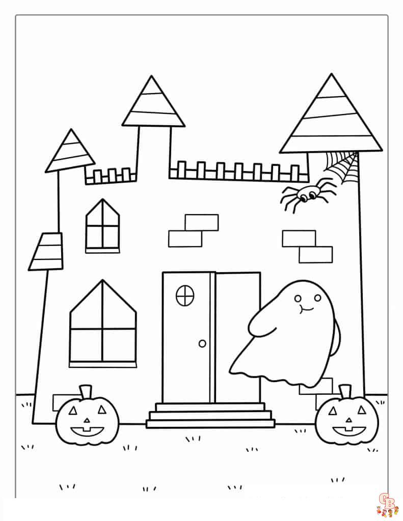 Monster House Coloring Pages 12