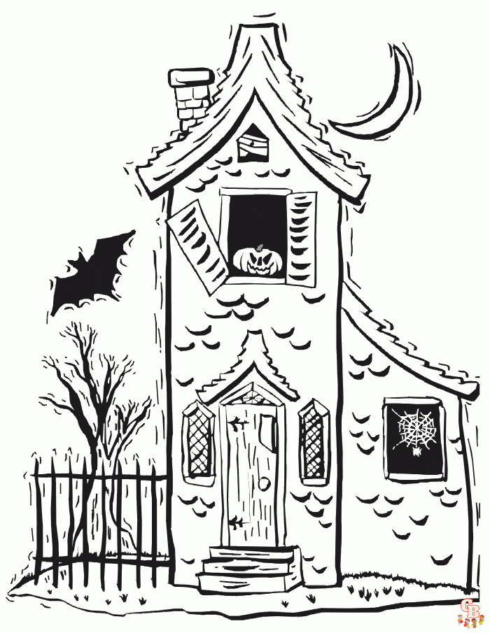 Monster House Coloring Pages 2