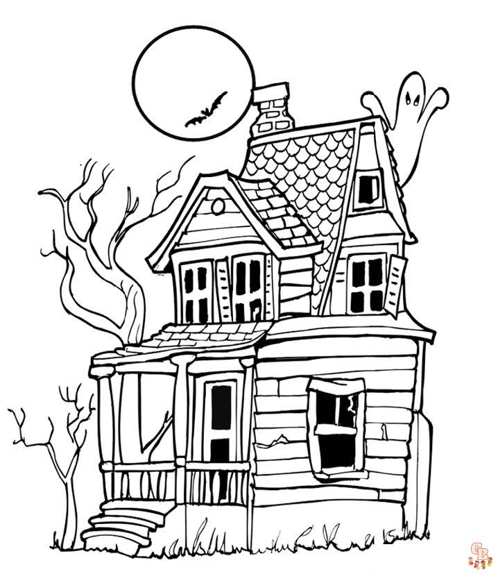 Monster House Coloring Pages 5