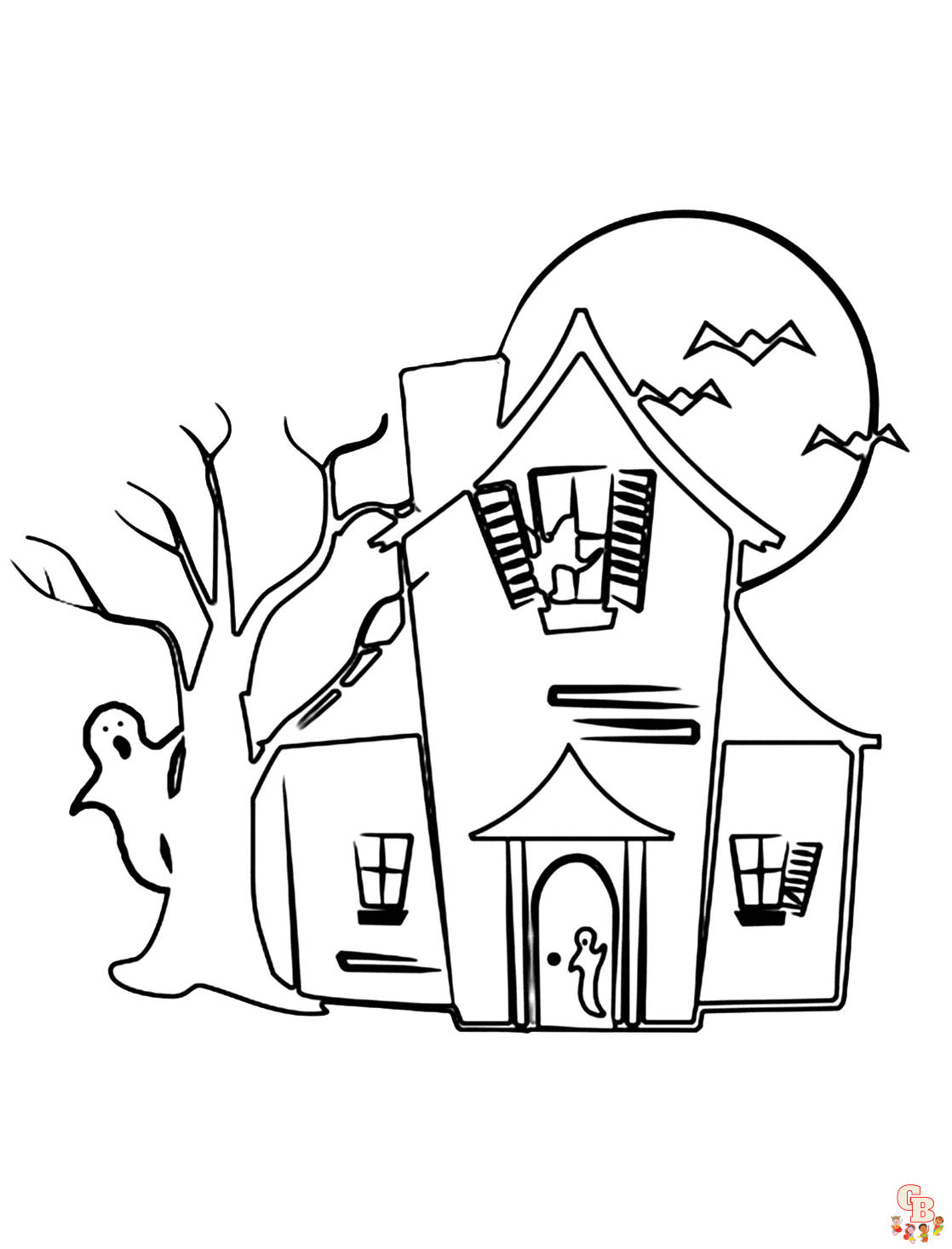 Monster House Coloring Pages 5