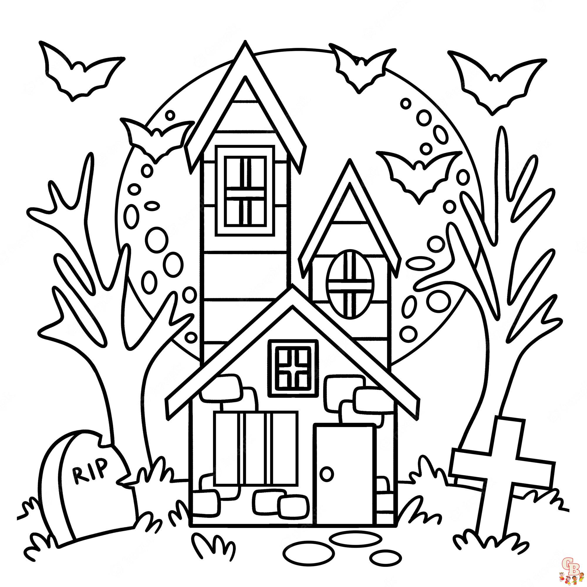 Monster House Coloring Pages 9