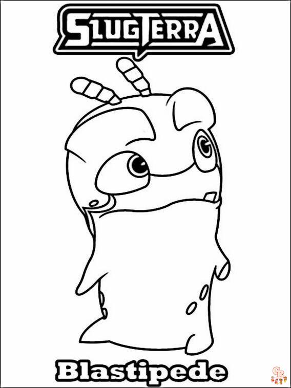 Slugterra Coloring Pages 1