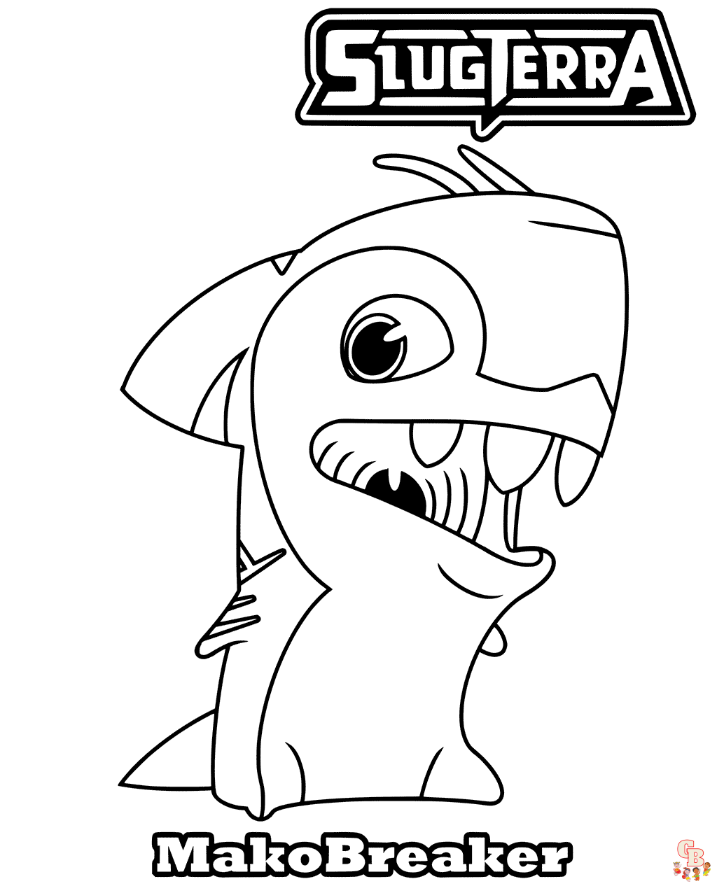 Slugterra Coloring Pages 1