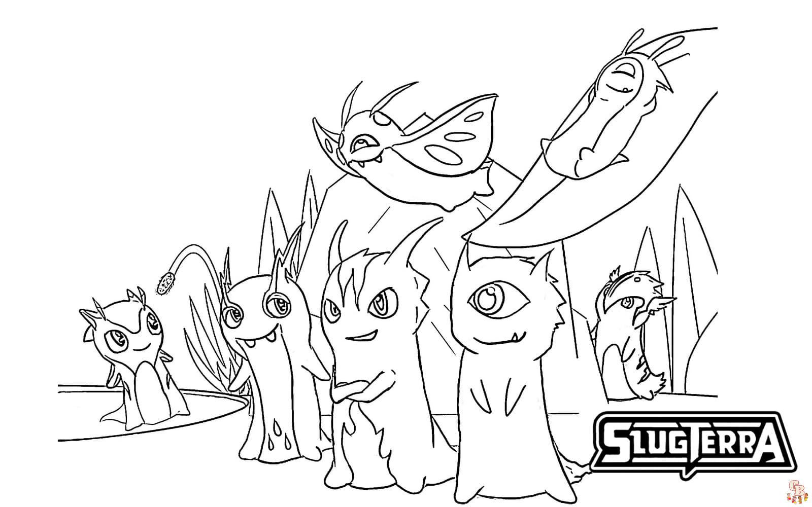 Slugterra Coloring Pages 17