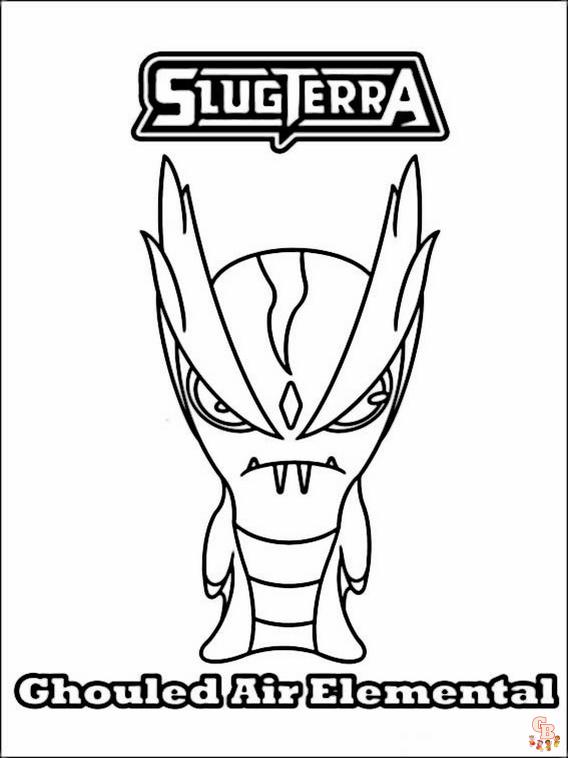 Slugterra Coloring Pages 4