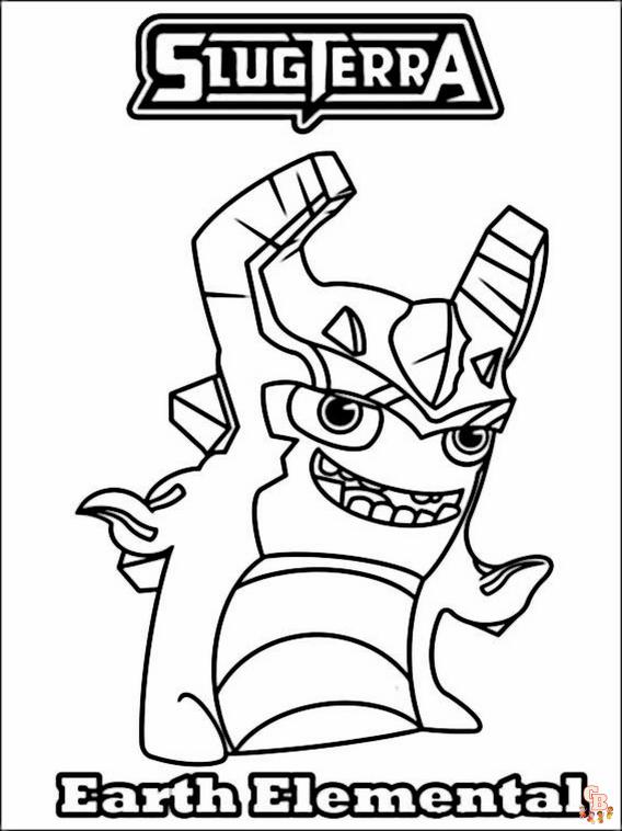 Slugterra Coloring Pages 6