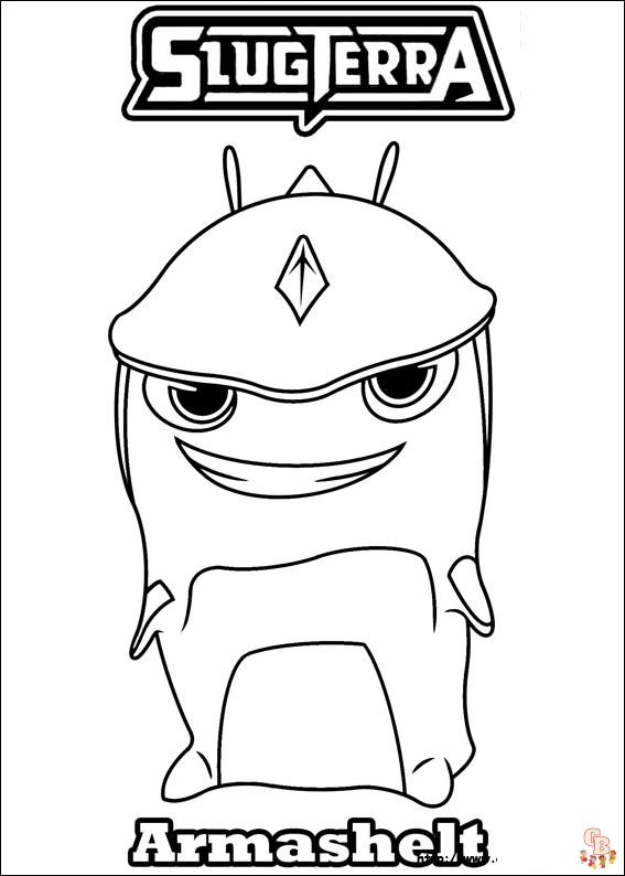 Slugterra Coloring Pages 7