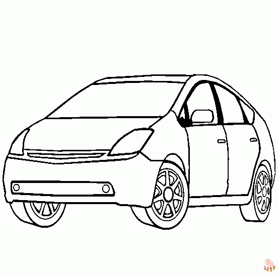 Toyota Coloring Pages 1