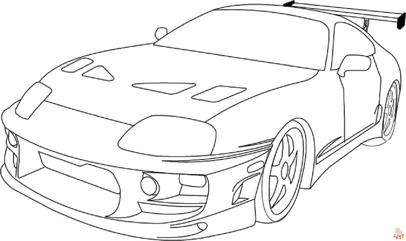 Toyota Coloring Pages 2