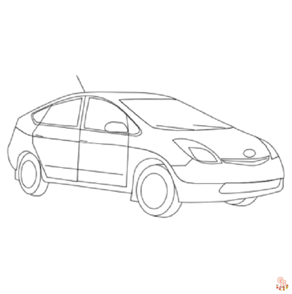 Toyota Coloring Pages 4