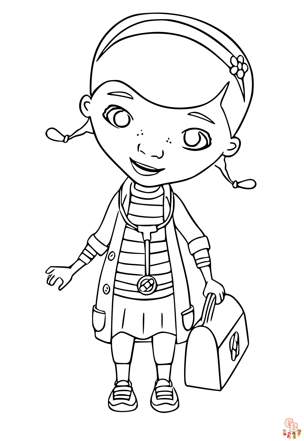 Cute Doc McStuffins coloring pages