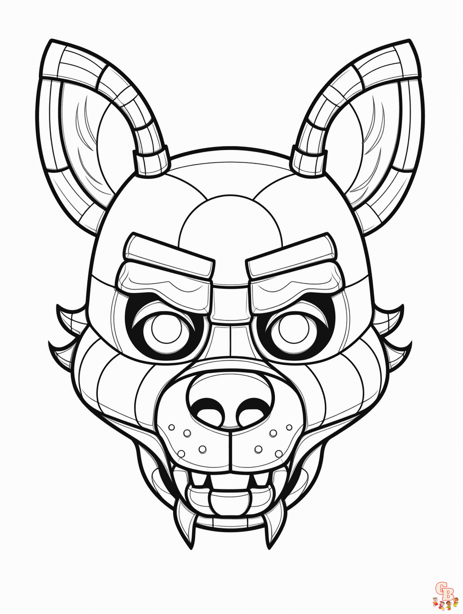 Five Nights at Freddys coloring pages free