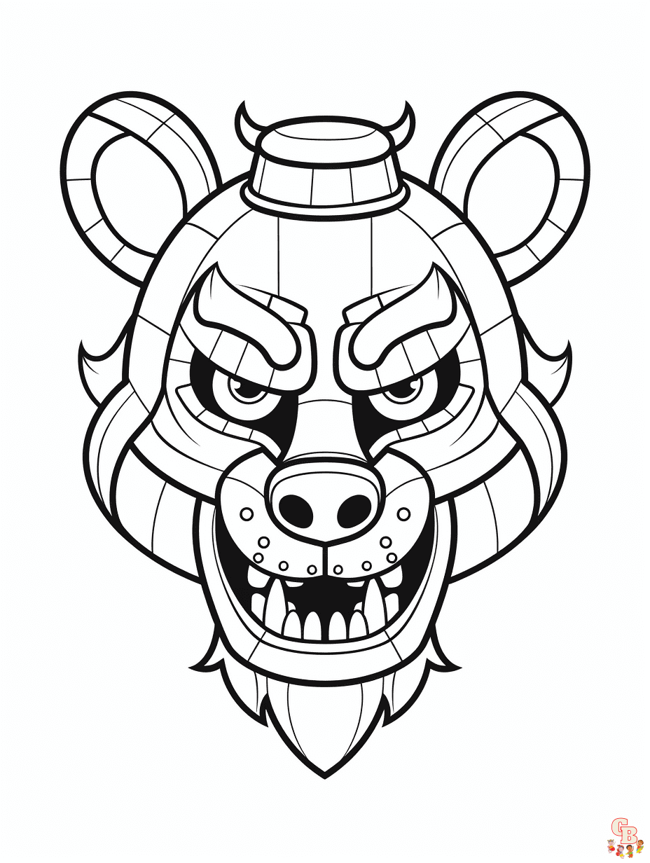 Five Nights at Freddys coloring pages