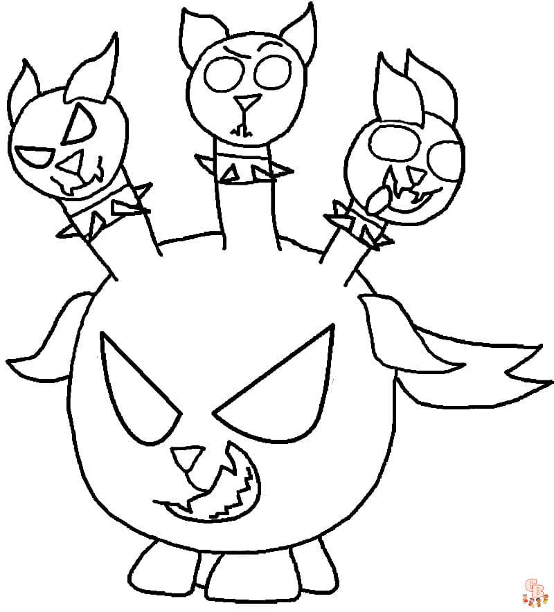 Pet Simulator X Coloring Pages 5