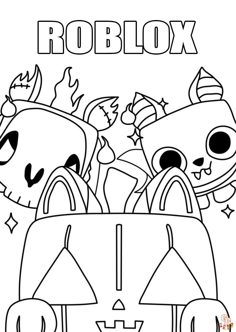 Pet Simulator X Coloring Pages 6