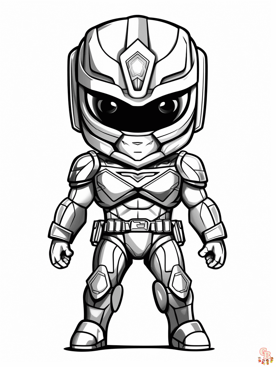 Power Rangers coloring pages 5