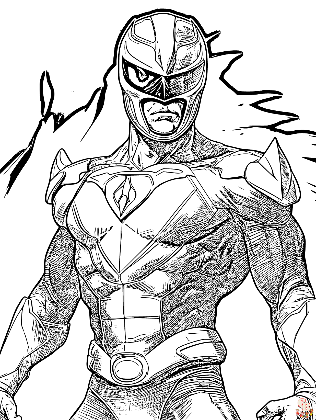 Power Rangers coloring pages 7