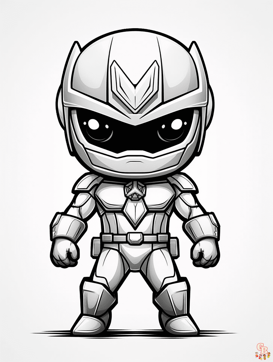 Power Rangers coloring pages to print